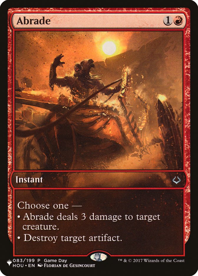 Abrade [The List] (LGN3 67)