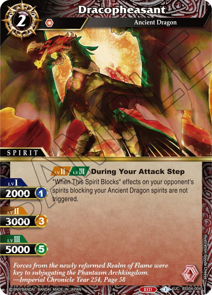 Dracopheasant (BSS04-034) [Savior of Chaos]