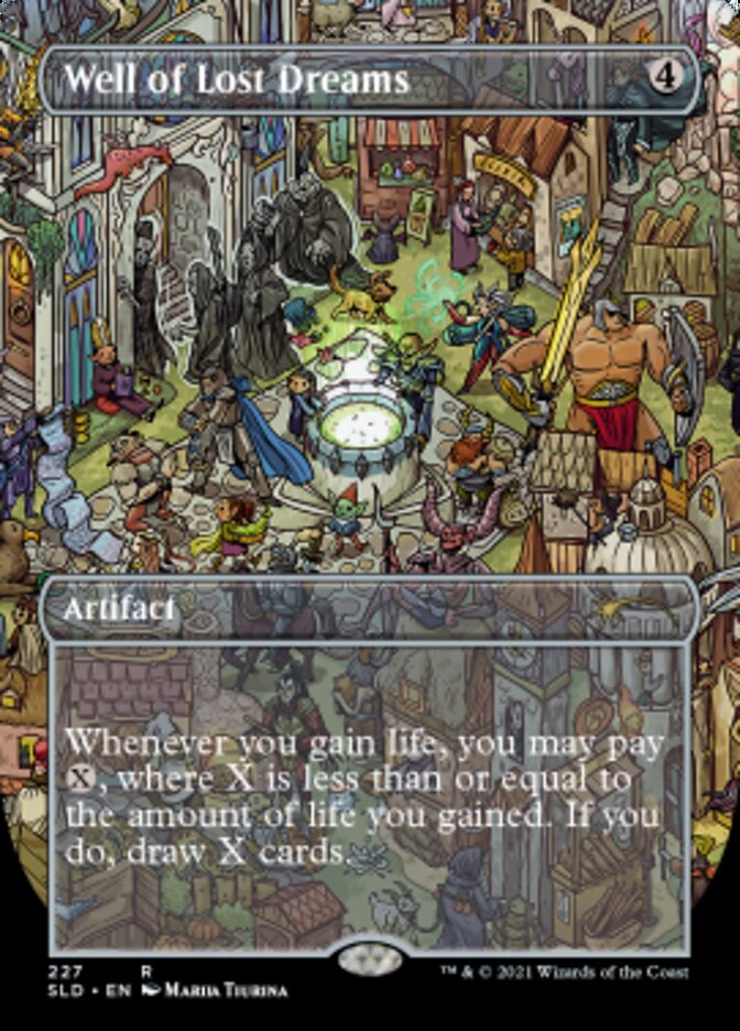 Well of Lost Dreams (Borderless) [Secret Lair Drop Series] (SLD 227)