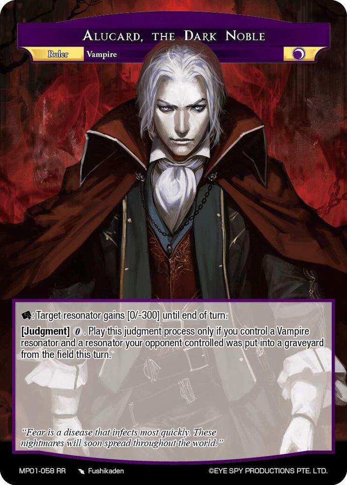 Alucard, the Dark Noble // Dracula, the Demonic One (MP01-056 JR) [Masterpiece "Pilgrim-Memories"]