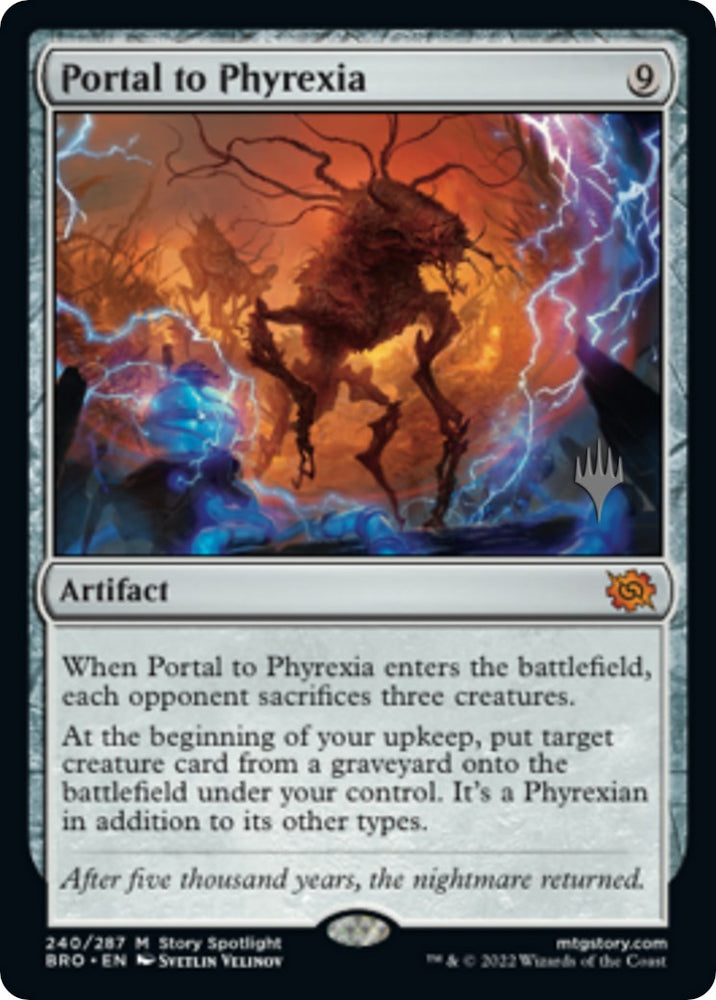 Portal to Phyrexia [The Brothers' War: Promo Pack]
