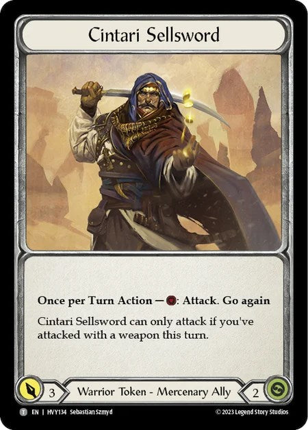 Cintari Sellsword [HVY134] (Heavy Hitters)