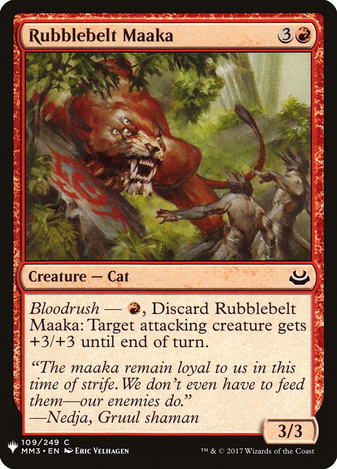 Rubblebelt Maaka [Mystery Booster] (MB1 1044)