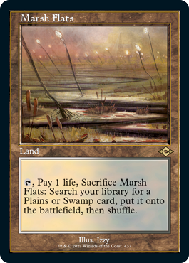 Marsh Flats (Retro Etched Foil) [Modern Horizons 2] (MH2 437)