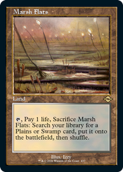 Marsh Flats (Retro Etched Foil) [Modern Horizons 2] (MH2 437)