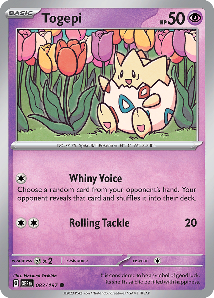 Togepi (043/108) [Scarlet & Violet: Obsidian Flames]