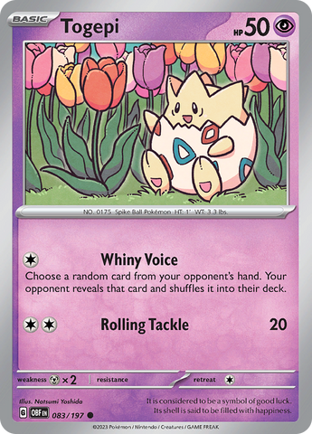 Togepi (043/108) [Scarlet & Violet: Obsidian Flames]