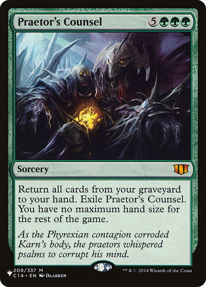 Praetor's Counsel [The List] (LC14 209)