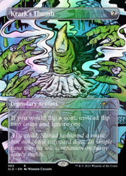 Krark's Thumb // Krark's Thumb (Borderless) [Secret Lair Drop Series] (SLD 383)
