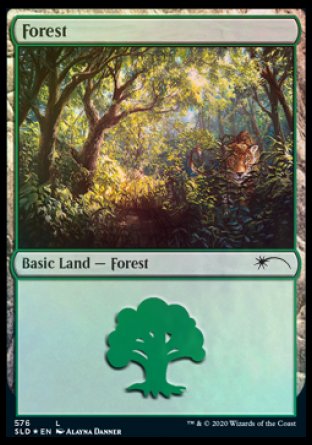 Forest (Cats) (576) [Secret Lair Drop Promos] (PSLD 576)