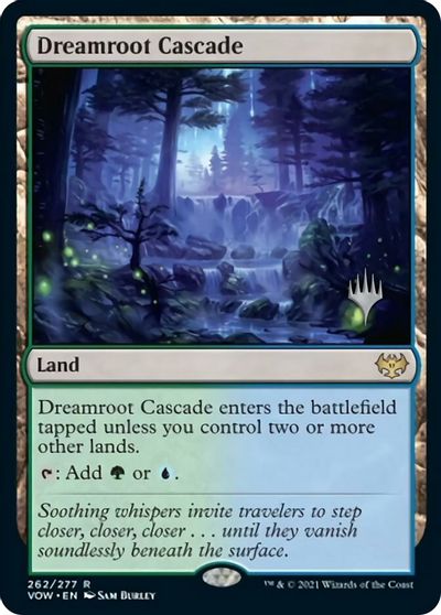 Dreamroot Cascade (Promo Pack) [Innistrad: Crimson Vow Promo Pack] (PVOW 262)