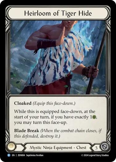 Heirloom of Tiger Hide [ZEN004] (Part the Mistveil)