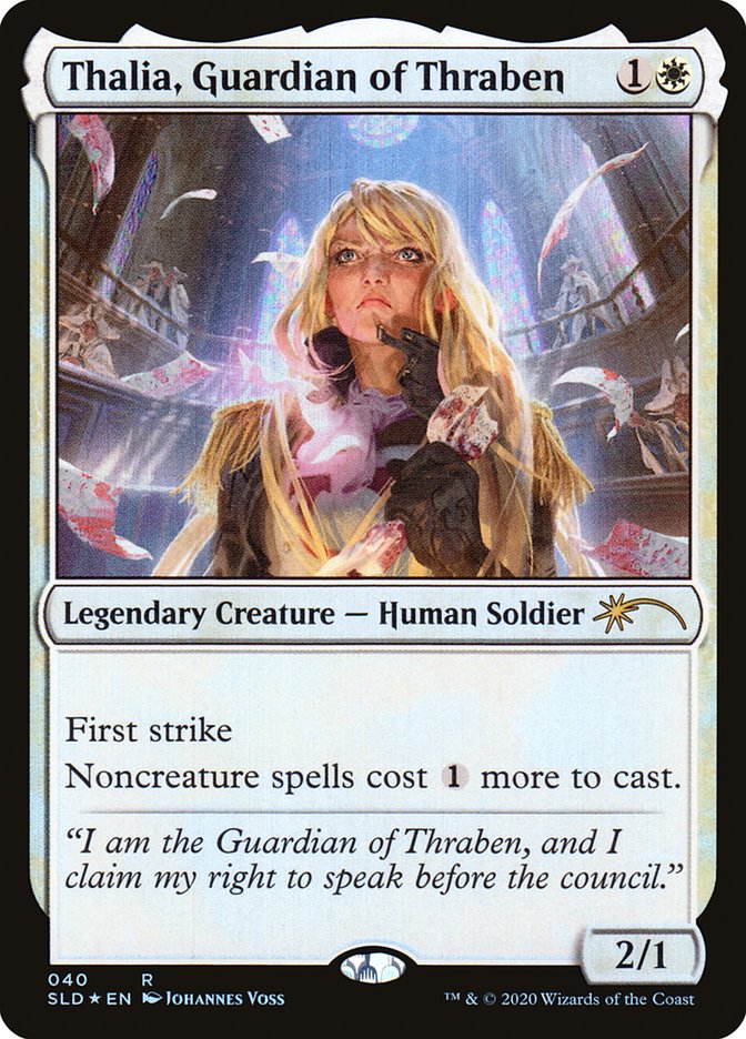 Thalia, Guardian of Thraben (40) [Secret Lair Drop Series] (SLD 40)