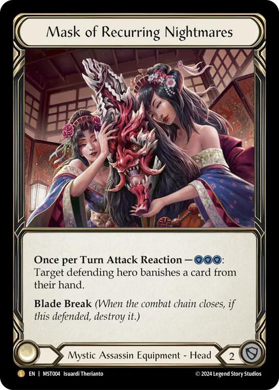 Mask of Recurring Nightmares [MST044] (Part the Mistveil)  Rainbow Foil