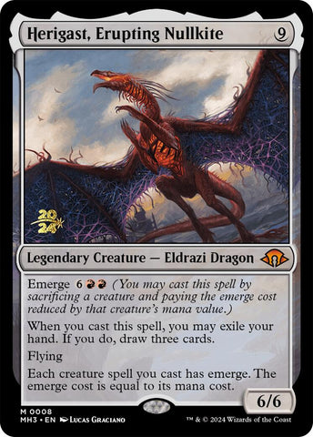 Herigast, Erupting Nullkite [Modern Horizons 3 Prerelese Promos]