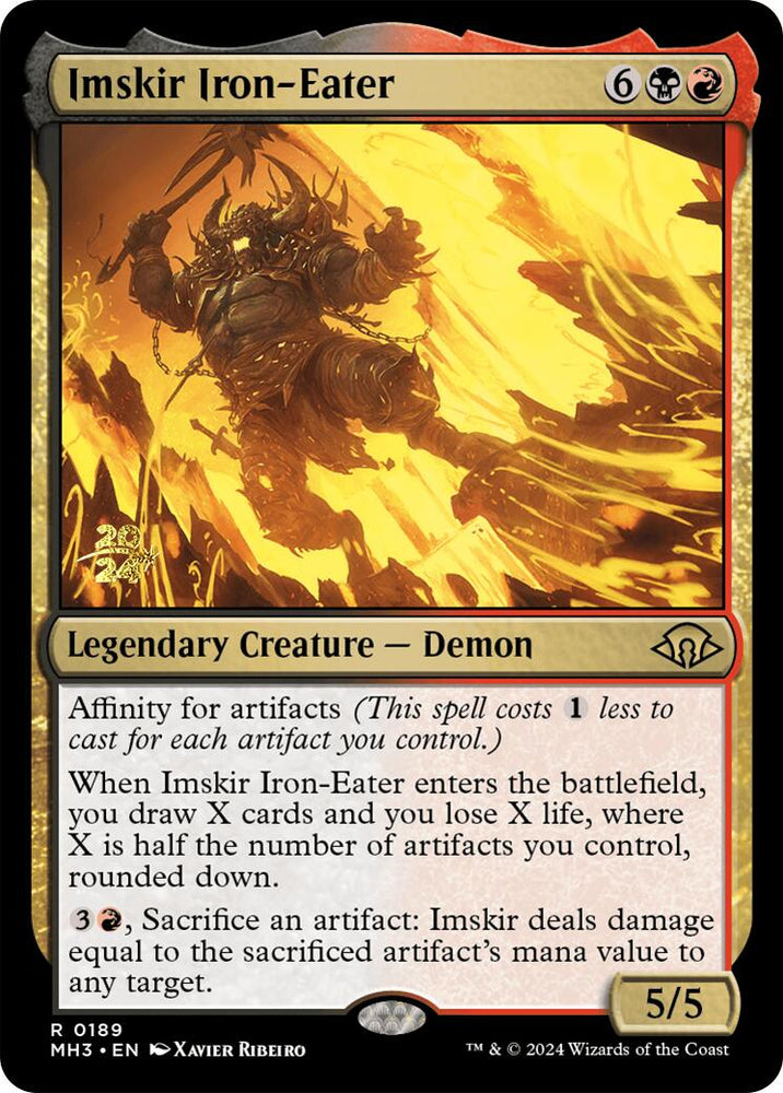 Imskir Iron-Eater [Modern Horizons 3 Prerelese Promos]