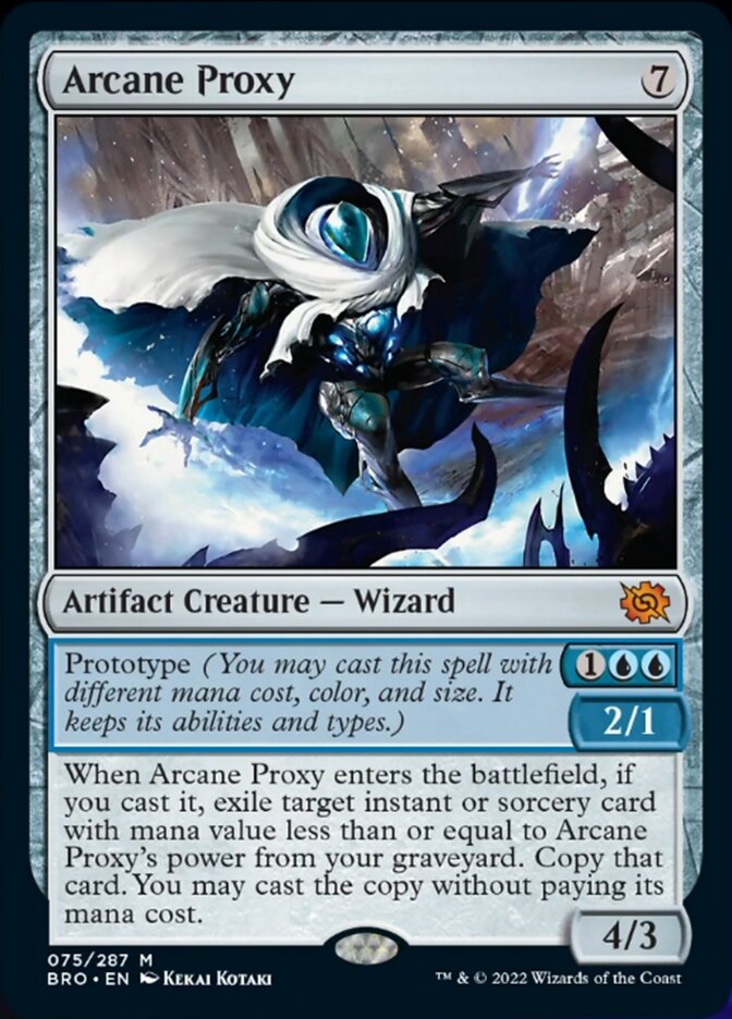 Arcane Proxy [The Brothers' War: Promo Pack]