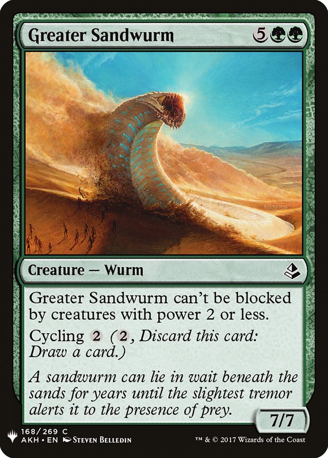 Greater Sandwurm [Mystery Booster] (MB1 1227)