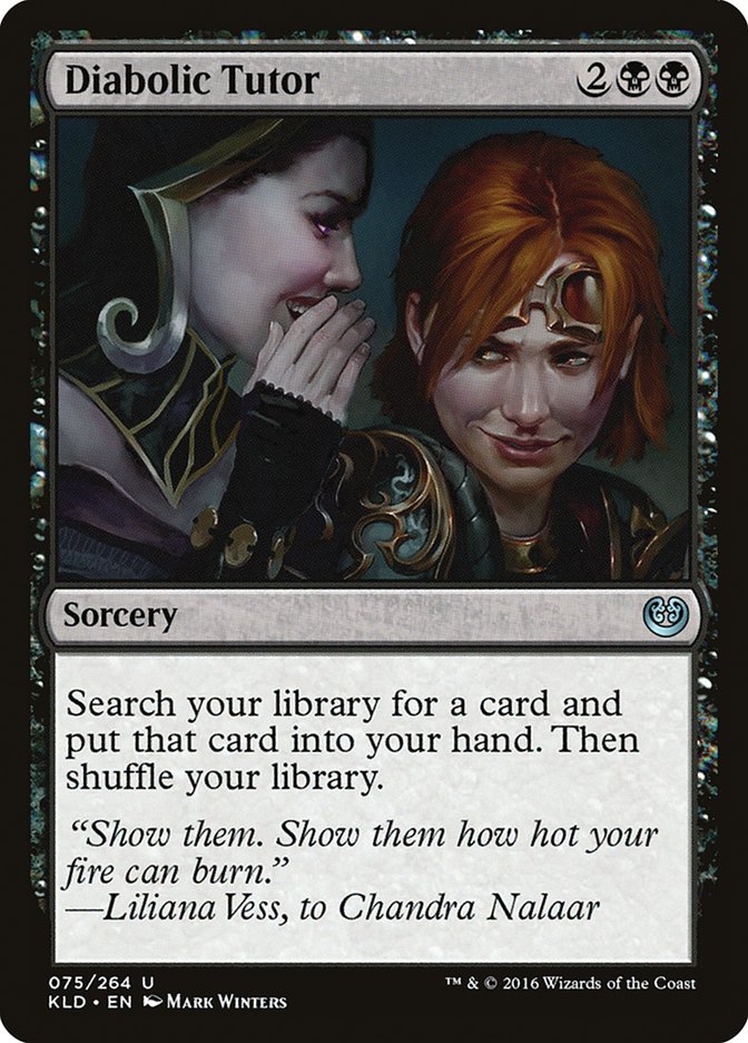 Diabolic Tutor [Kaladesh] (KLD 75)