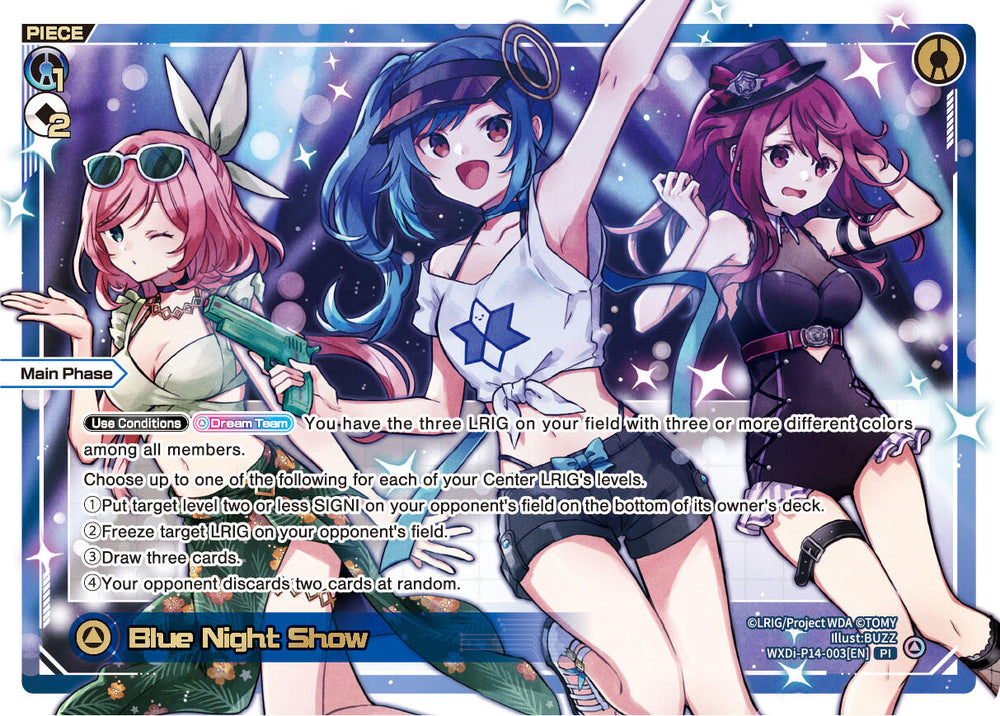Blue Night Show (WXDi-P14-003[EN]) [Fessone Diva]