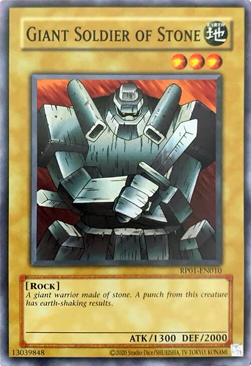 Giant Soldier of Stone (2024 Reprint) [RP01-EN010] Common