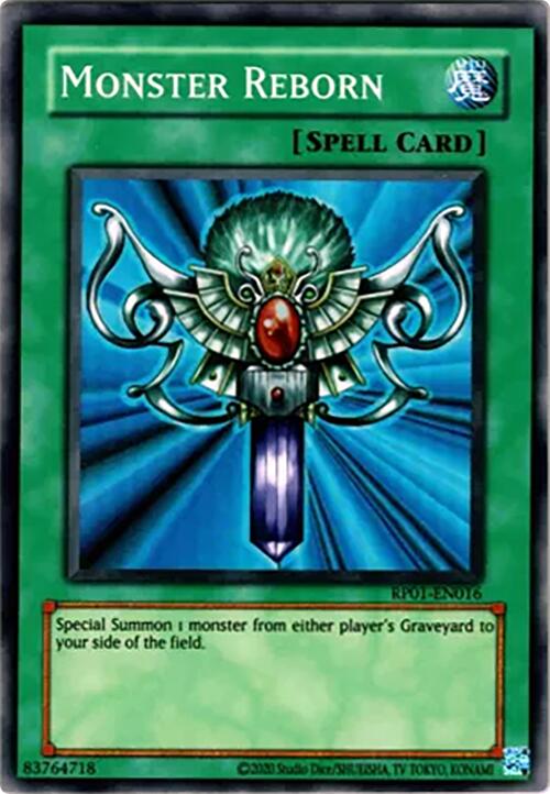 Monster Reborn (2024 Reprint) [RP01-EN016] Super Rare