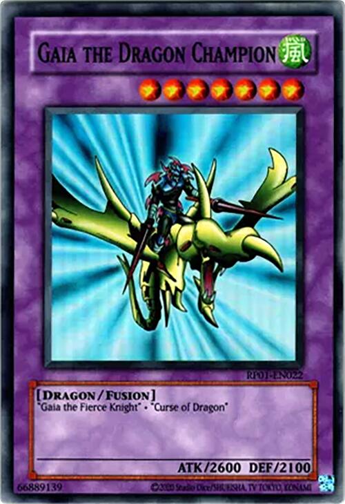 Gaia the Dragon Champion (2024 Reprint) [RP01-EN022] Super Rare