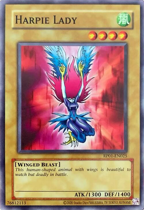 Harpie Lady (2024 Reprint) [RP01-EN025] Common