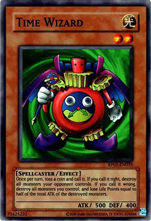 Time Wizard (2024 Reprint) [RP01-EN035] Super Rare