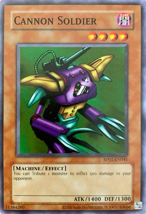 Cannon Soldier (2024 Reprint) [RP01-EN041] Common
