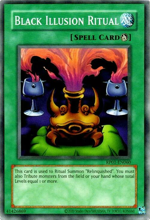 Black Illusion Ritual (2024 Reprint) [RP01-EN060] Common