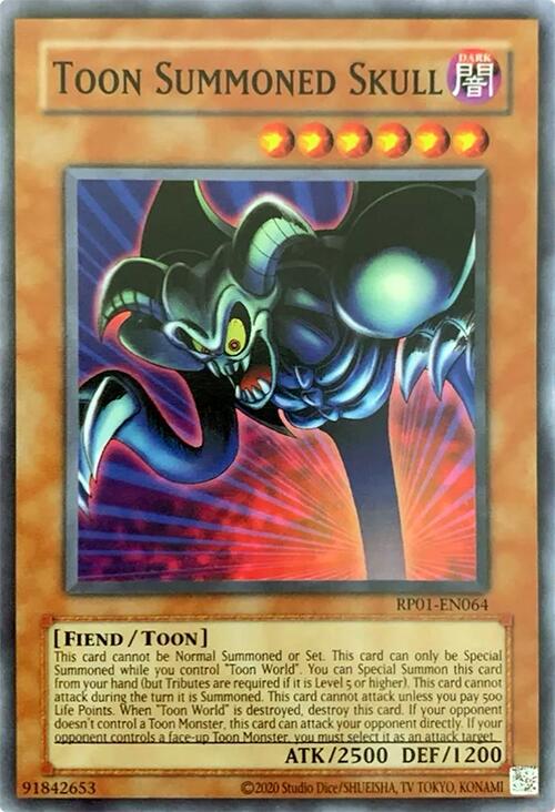 Toon Summoned Skull (2024 Reprint) [RP01-EN064] Common
