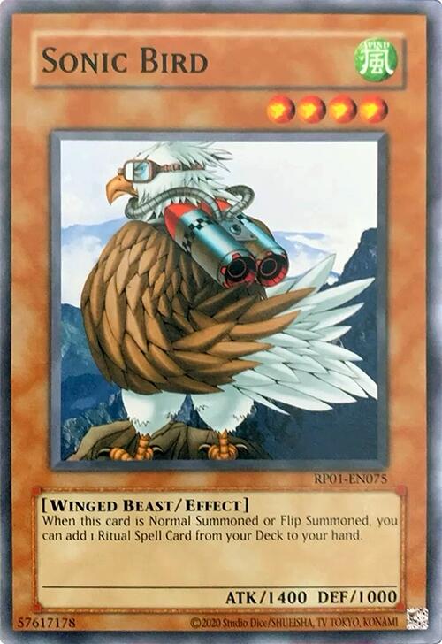 Sonic Bird (2024 Reprint) [RP01-EN075] Common
