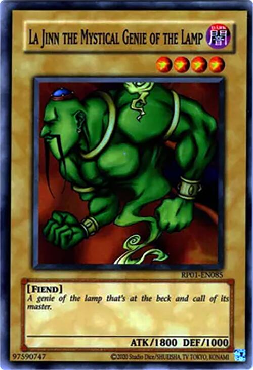 La Jinn the Mystical Genie of the Lamp (2024 Reprint) [RP01-EN085] Super Rare
