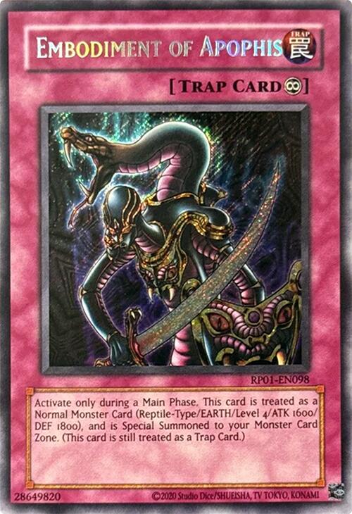 Embodiment of Apophis (2024 Reprint) [RP01-EN098] Secret Rare