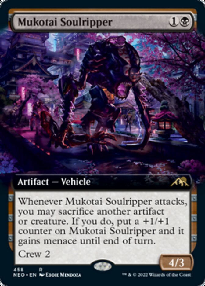 Mukotai Soulripper (Extended) [Kamigawa: Neon Dynasty] (NEO 458)