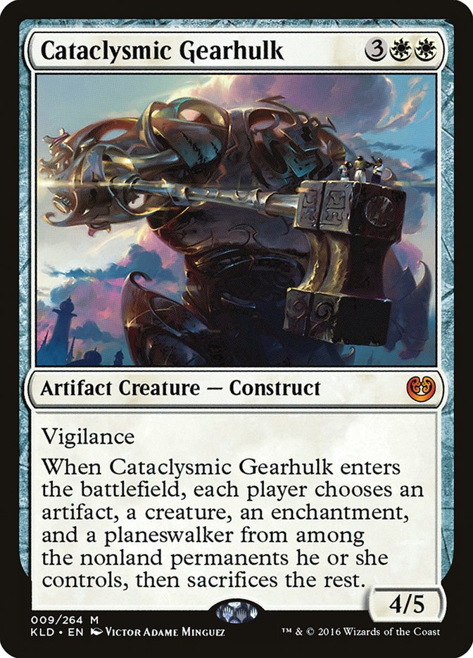 Cataclysmic Gearhulk [Kaladesh] (KLD 9)