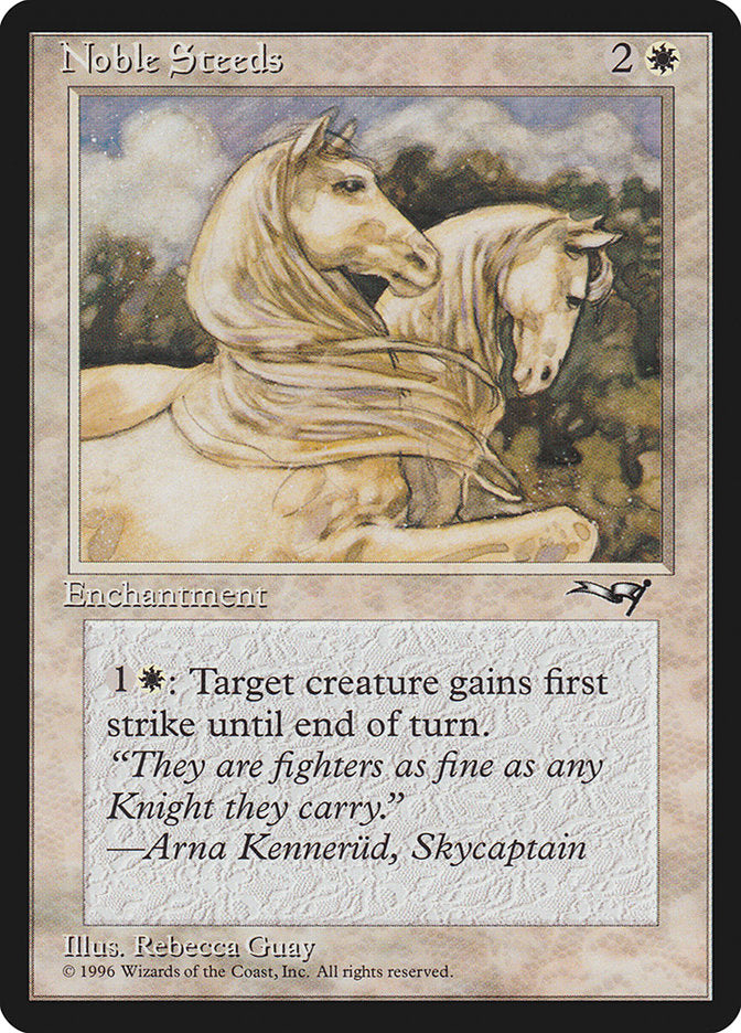 Noble Steeds (Leg Raised) [Alliances] (ALL 11A)