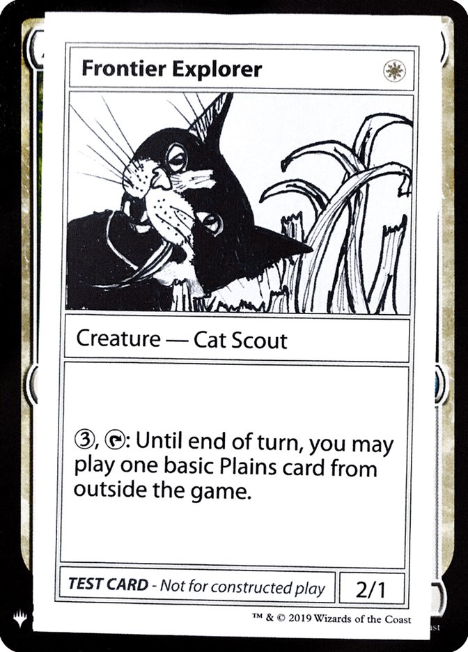 Frontier Explorer [Mystery Booster Playtest Cards] (CMB1 6)