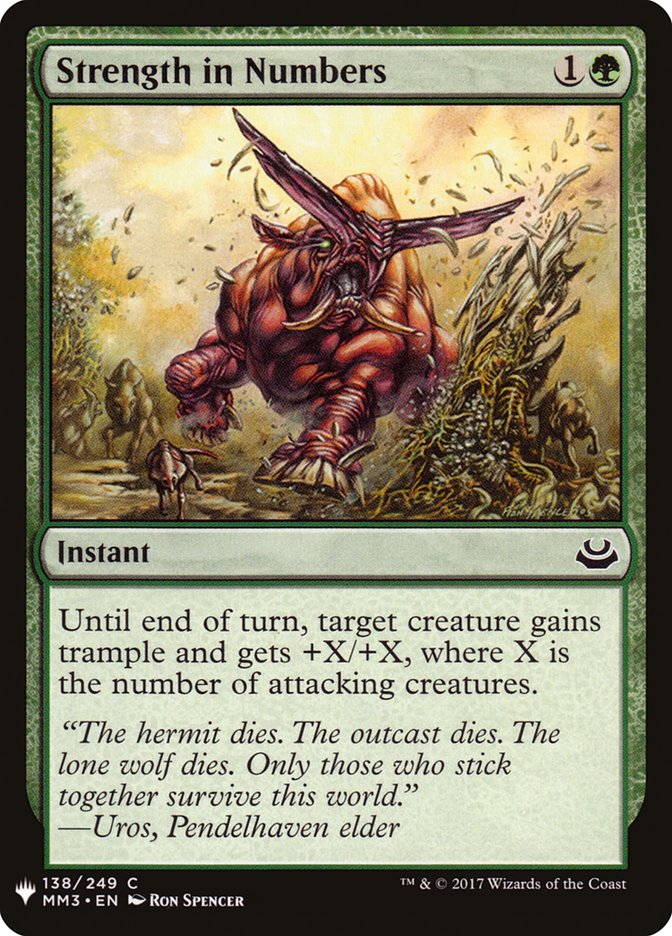 Strength in Numbers [Mystery Booster] (MB1 1343)