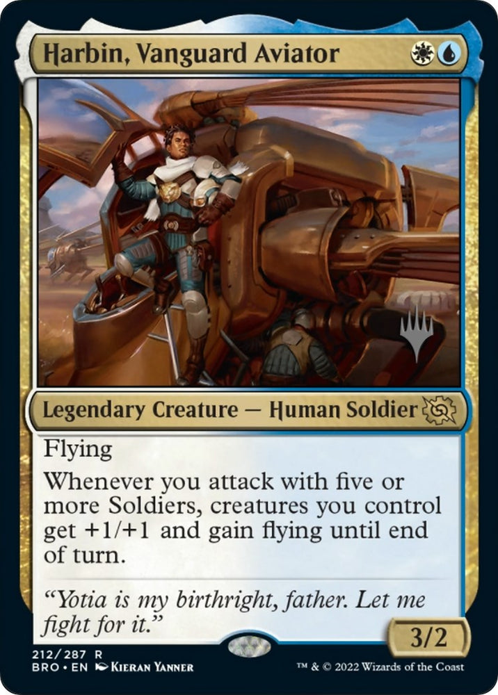 Harbin, Vanguard Aviator [The Brothers' War: Promo Pack]