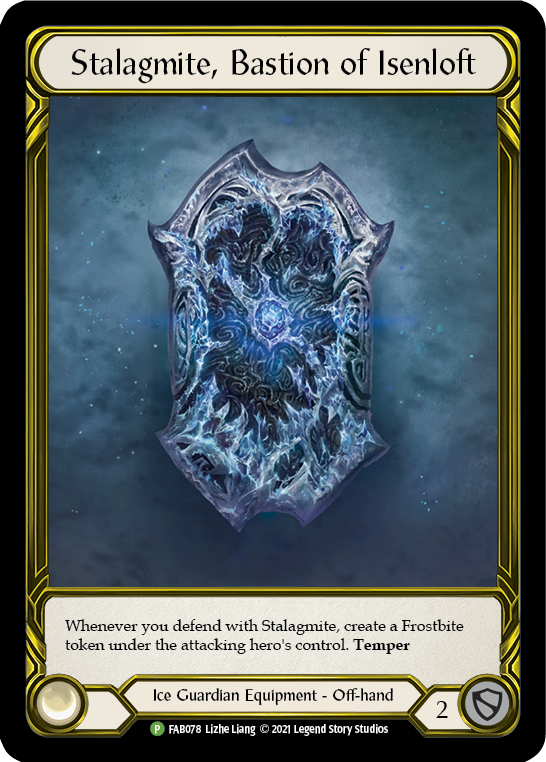 Stalagmite, Bastion of Isenloft [FAB078] (Promo)  Cold Foil
