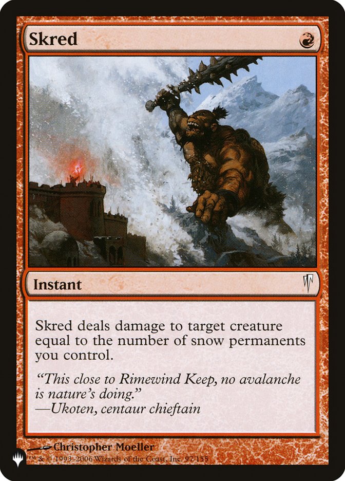 Skred [The List] (LCSP 97)