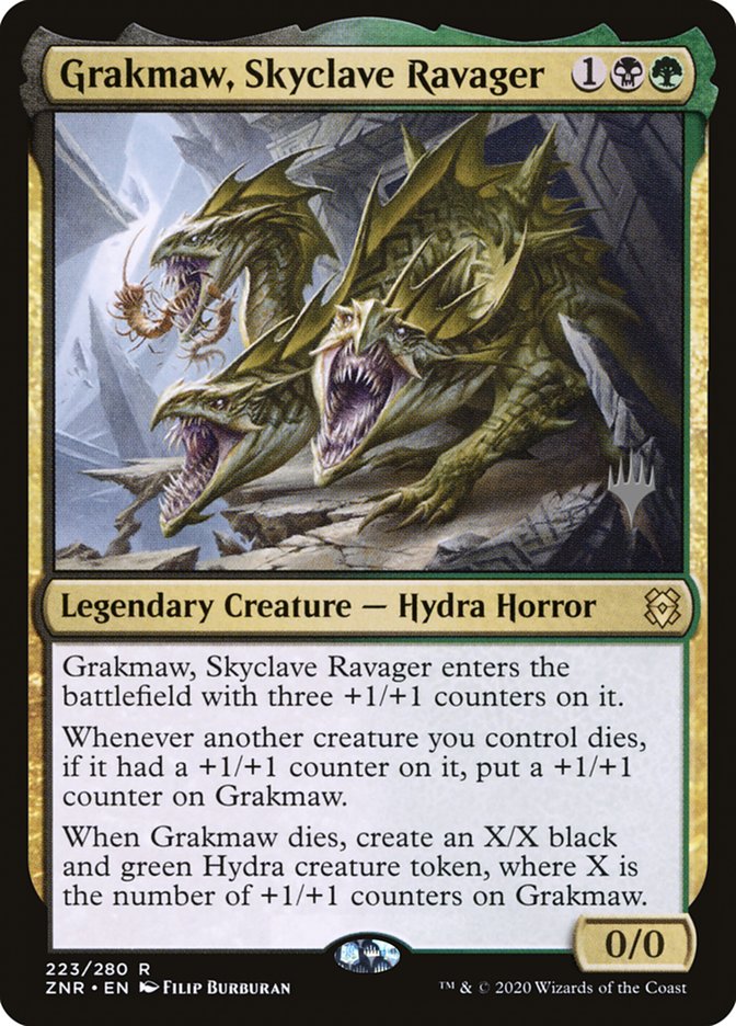 Grakmaw, Skyclave Ravager (Promo Pack) [Zendikar Rising Promos] (PZNR 223P)