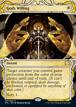 Gods Willing (Etched Foil) [Strixhaven Mystical Archive] (STA 7)