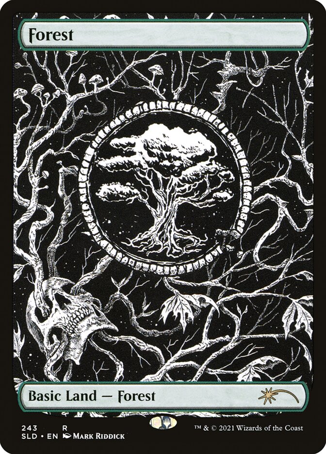 Forest (Crushing Brutality) [Secret Lair Drop] (SLD 243)