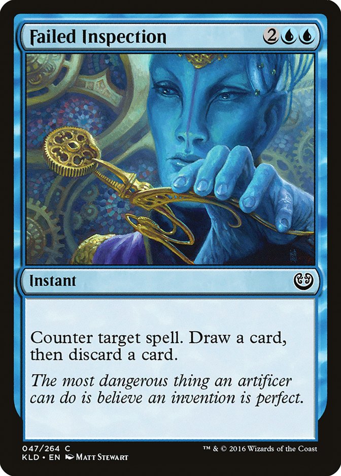 Failed Inspection [Kaladesh] (KLD 47)