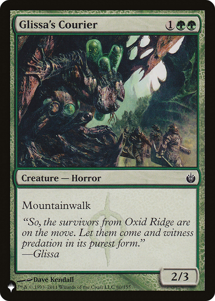 Glissa's Courier [The List] (LMBS 80)
