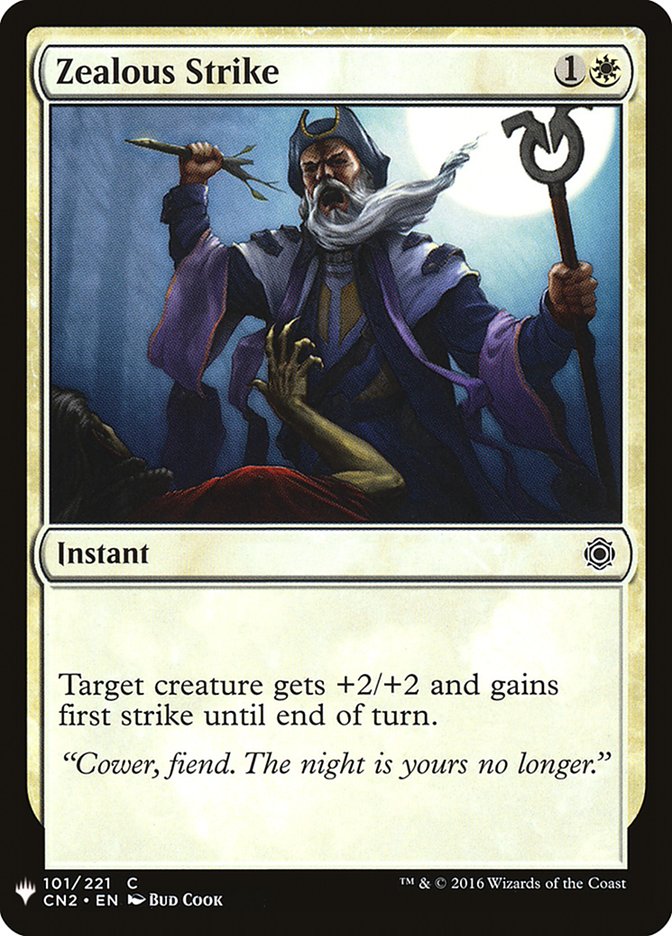 Zealous Strike [Mystery Booster] (MB1 280)