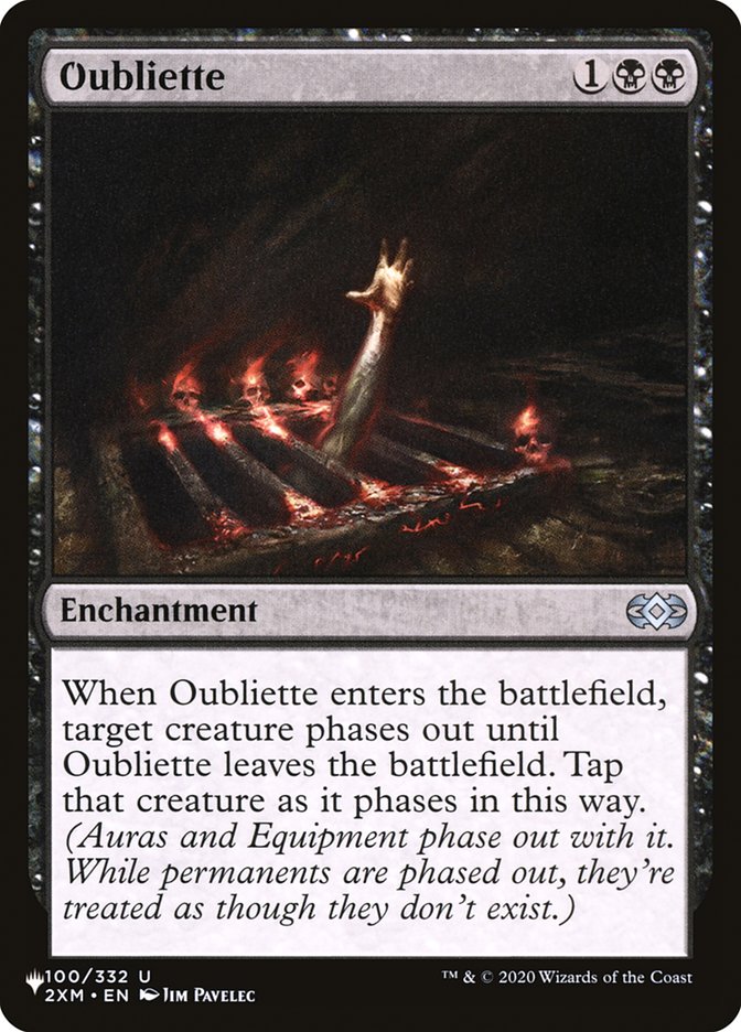 Oubliette [The List] (L2XM 100)